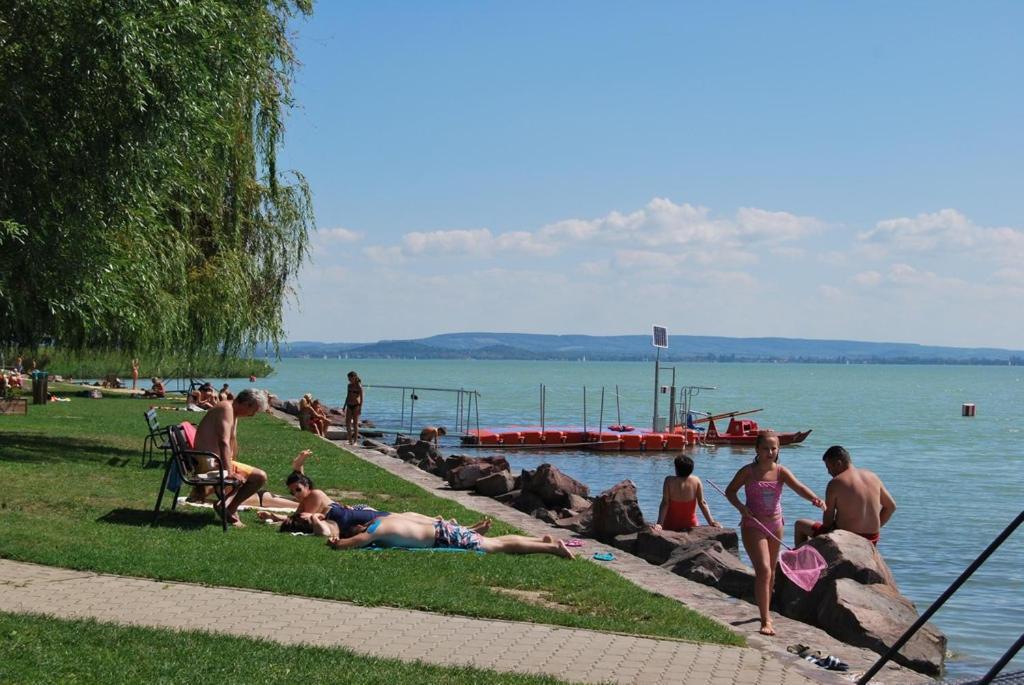 Balaton Wellness Tom Cat Nyaralo 1 Wellness Es 1 Gyermekbarat Apartmannal Kovagoors Zewnętrze zdjęcie